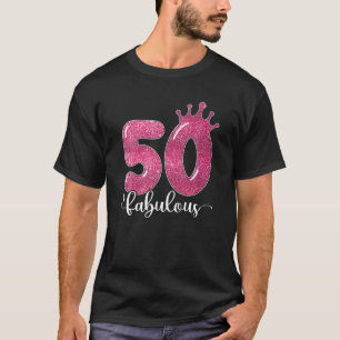 T-shirt Funny 50E Anniversaire Fabuleux 50 Anniversaire