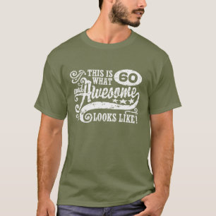 T-shirt Funny 60e anniversaire