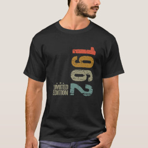 T-shirt Funny 60E Anniversaire Né En 1962 60 Ans Vint