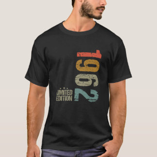 T-shirt Funny 60E Anniversaire Né En 1962 60 Ans Vint