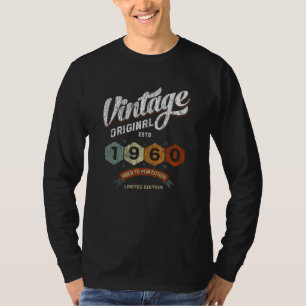 T-shirt Funny 65 Year Old 1960 Vintage 65th Birthday Gift