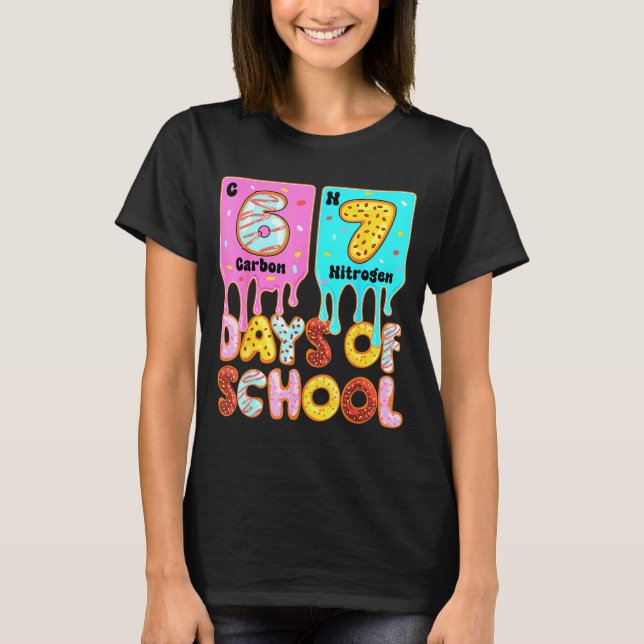 T-shirt Funny 67 Days Of School Meme Periodic Table Drip G (Devant)