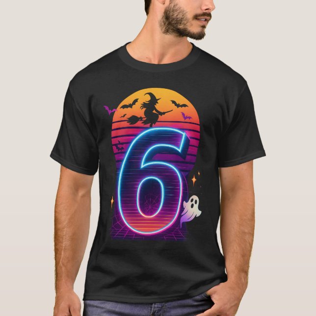 T-shirt Funny 67 Mème Halloween Couple Correspondant (Devant)