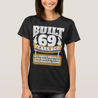 T-shirt Funny 69th Birthday B Day