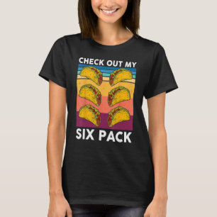 T-shirt Funny 6 Pack Gymnase Mexicaine Cinco De Mayo Fitne
