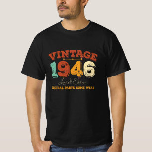 T-shirt Funny 79 Year Old 1946 Vintage 79th Birthday Gift