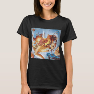 T-shirt Funny 80s Rock Music Band Sunset Mark Illustrati