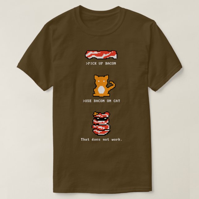 T-shirt Funny 8Bit Retro Gaming pour les Geeks de jeu vidé (Design devant)