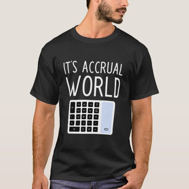 T-shirt Funny Accounting (Devant)