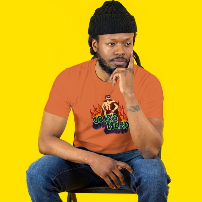 T-shirt Funny ADHD Crisis Hero Chaos Energy Retro Comic  T (Créateur téléchargé)