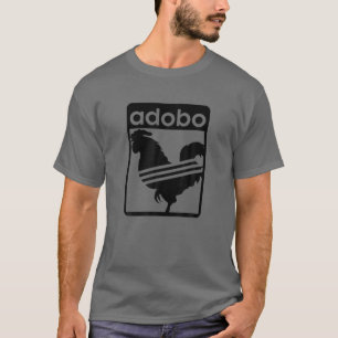 T-shirt Funny Adobo Philippine Plat de poulet cuisine chic