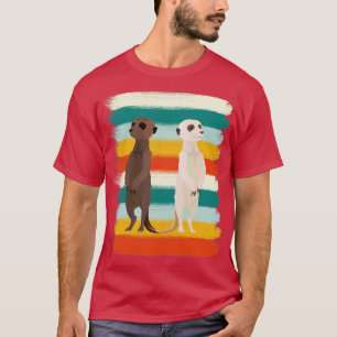T-shirt Funny Afrique Safari animal Meerkat