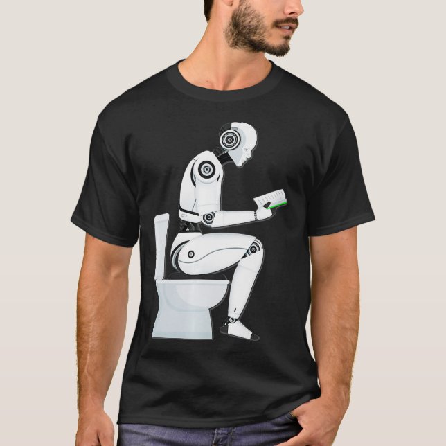 T-shirt Funny AI Artificiel Intelligence Machine Learning  (Devant)