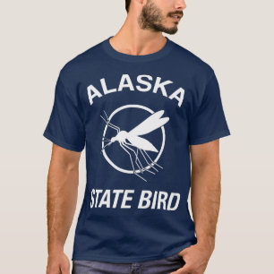T-shirt Funny Alaska State Bird Mosquito