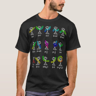 T-shirt Funny Algebra Danse Fonction Math Enseignant Geek 