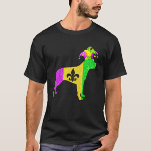 T-shirt Funny Amoureux des chiens Rottweiler Mardi Gras Ca