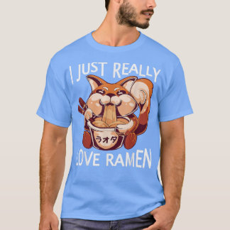 T-shirt Funny Anime Fox