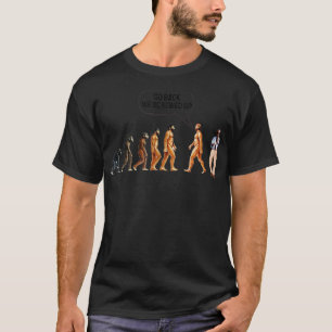 T-shirt Funny Anti Biden Evolution of Man Go Back We Screw