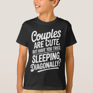 T-shirt Funny Anti Valentines Day Quote About Sleeping Alo
