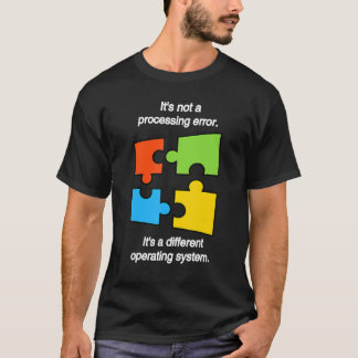 T-shirt Funny April Autism Awareness Ribbon Puzzle Autisti