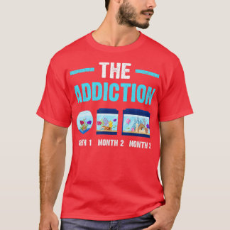 T-shirt Funny Aquarium Fish Tank Lover Aquarist Fishkeepin