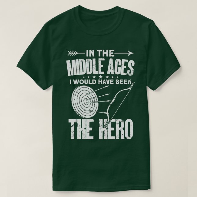 T-shirt Funny Archer Bow Archery 1 (Design devant)