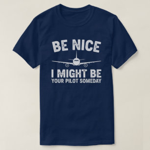T-shirt Funny Art de Pilote Pour Hommes Femmes Enfants Avi
