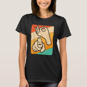 T-shirt Funny ASL American Sign Language, (explicite) Nove