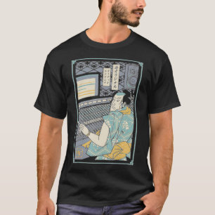 T-shirt Funny AUDIO INGÉNIEUR SAMURAI Guerrier Japonais Am