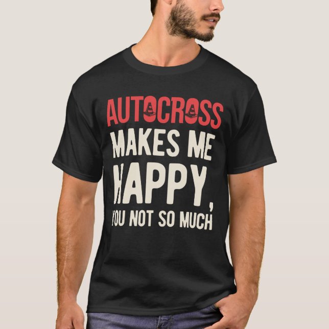 T-shirt Funny Autocross (Devant)