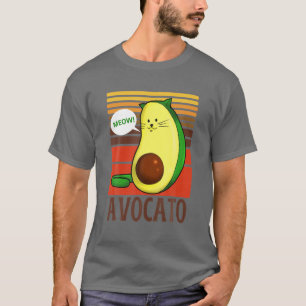 T-shirt Funny Avocado Avato Cat Toxits For Cats Lover