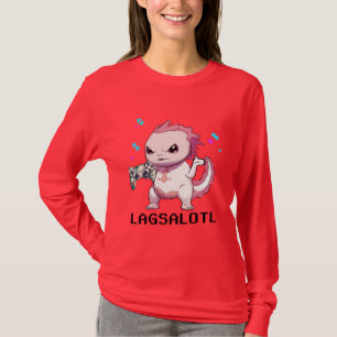 T-shirt Funny Axolotl Gamer Lag