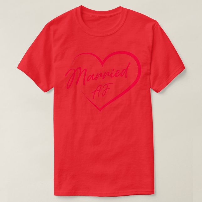 T-shirt Funny Bachelorette mariée équipe de la Fête AF (Design devant)