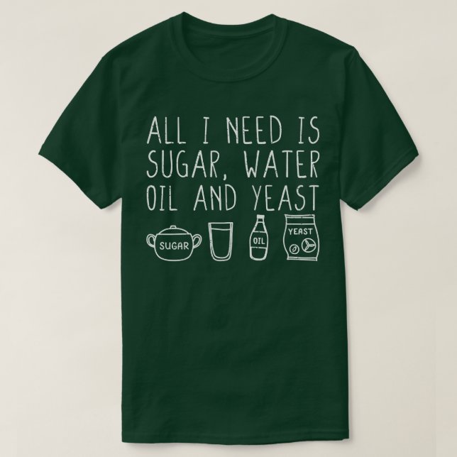 T-shirt Funny Baker Bread Baker Bread Baking   (Design devant)