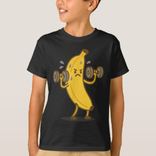T-shirt Funny Banana Weightlifting Gym Humour d'entraîneme