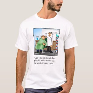 T-shirt Funny Barber Haircut Tee - shirt