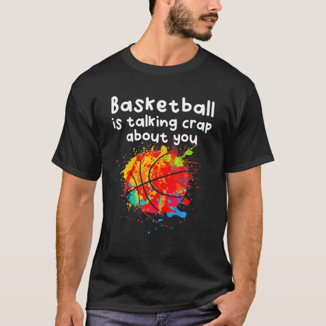 T-shirt Funny Basketball (Devant)