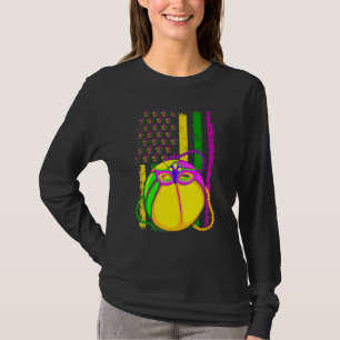 T-shirt Funny Basketball Jester Casquette Mardi Gras Festi