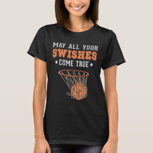 T-shirt Funny Basketball Puns 3 Points Garçons Filles Noël
