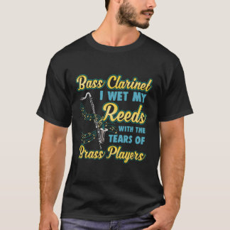 T-shirt Funny Bass Clarinet Joueurs Marching Band Saison M