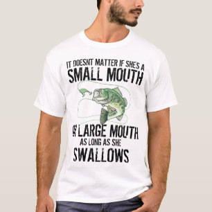 T-shirt Funny Bass Fishing
