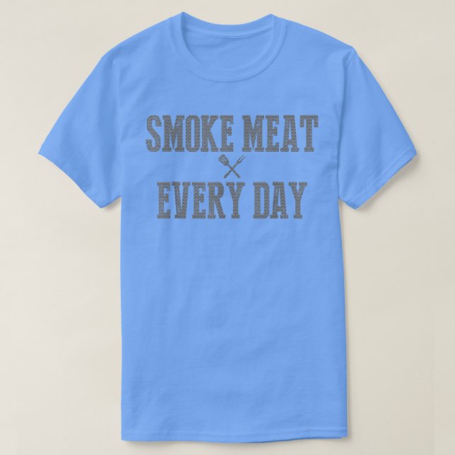 T-shirt Funny BBBQ Fumeur Accessoire Pitmaster Papa Grilli (Design devant)