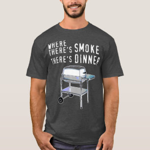 T-shirt Funny BBBQ Grill PK Grill Fumeur Barbecue