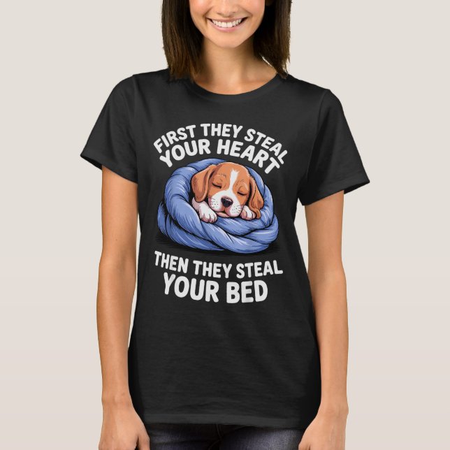T-shirt Funny Beagle Design For Men Women Hound Beagle Dog (Devant)