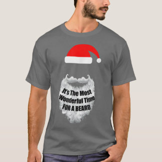 T-shirt Funny Beard Christmas T  OrcaIts The Most Wonderfu