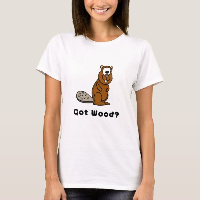T-shirt Funny Beaver (Devant)