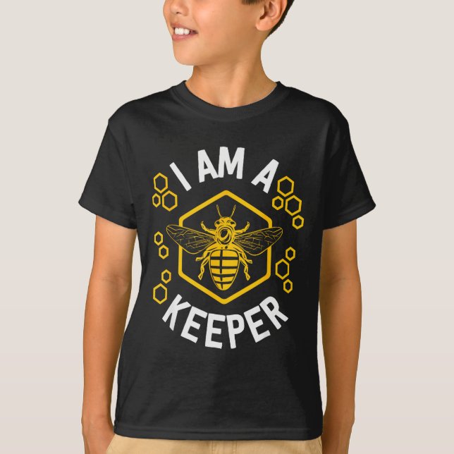 T-shirt Funny Beekeeper Shirt Men Women I Am A Keeper Beek (Devant)