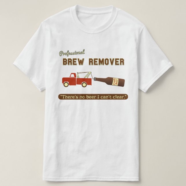 T-shirt Funny Beer Brew (Design devant)