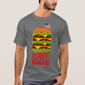 T-shirt Funny Bennys Burgers Onze Geek Nerd