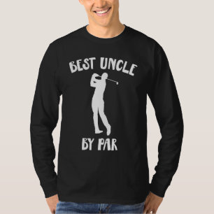 T-shirt Funny Best Uncle By Par Par Golf Cadeau